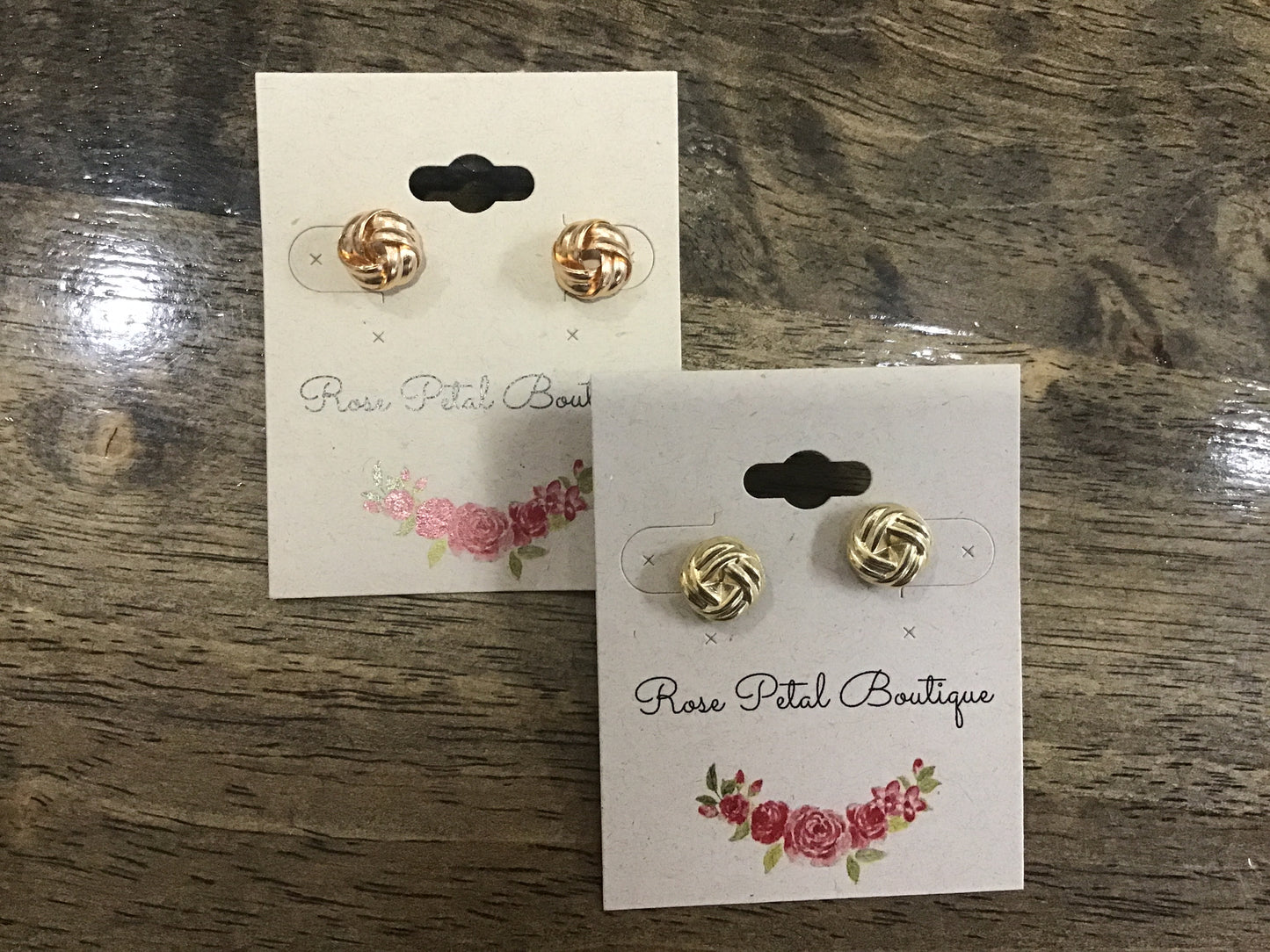 Simple Gold Earrings