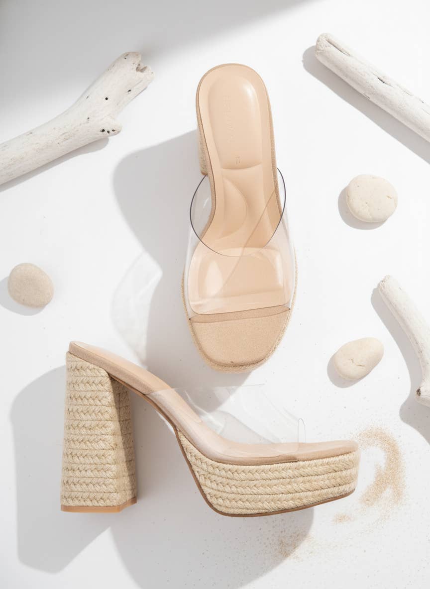 Aisha Platform Block Heel Sandals