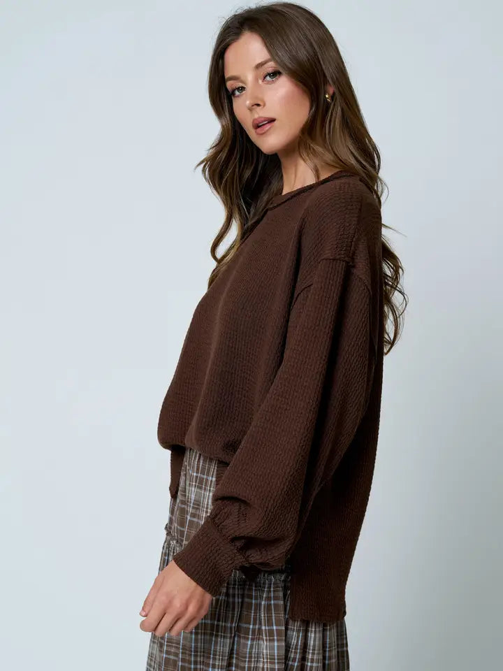 Textured Anna Long sleeve