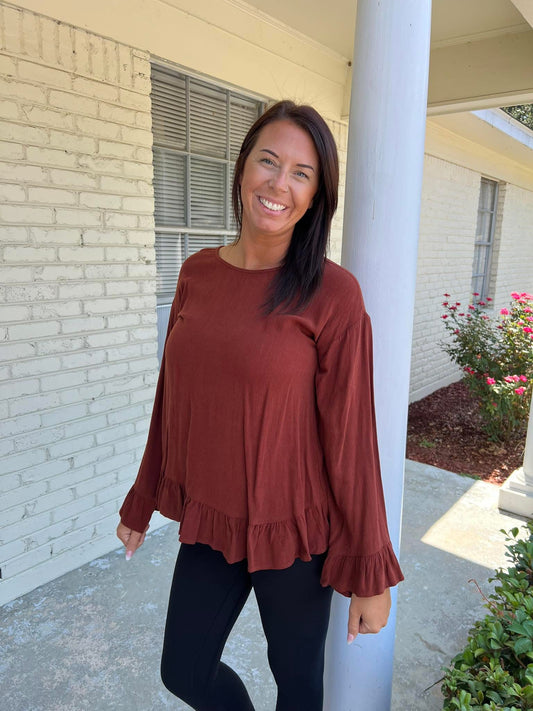Terra Cotta Babe Top