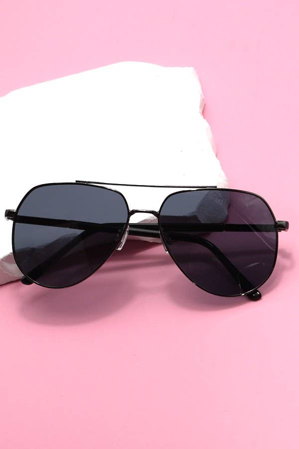 DOUBLE BRIDGE SUNGLASSES AVIATOR