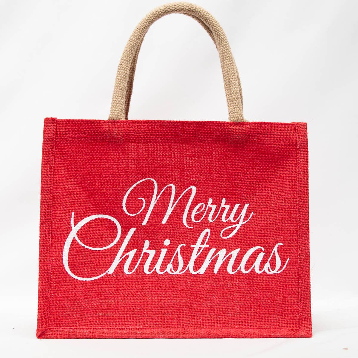 Classic Merry Christmas  Gift Tote