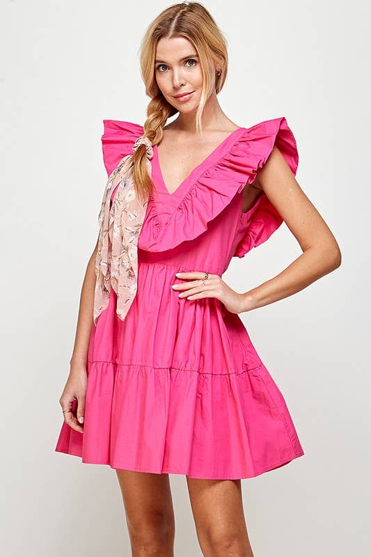 Romantic Ruffle Tiered Dress