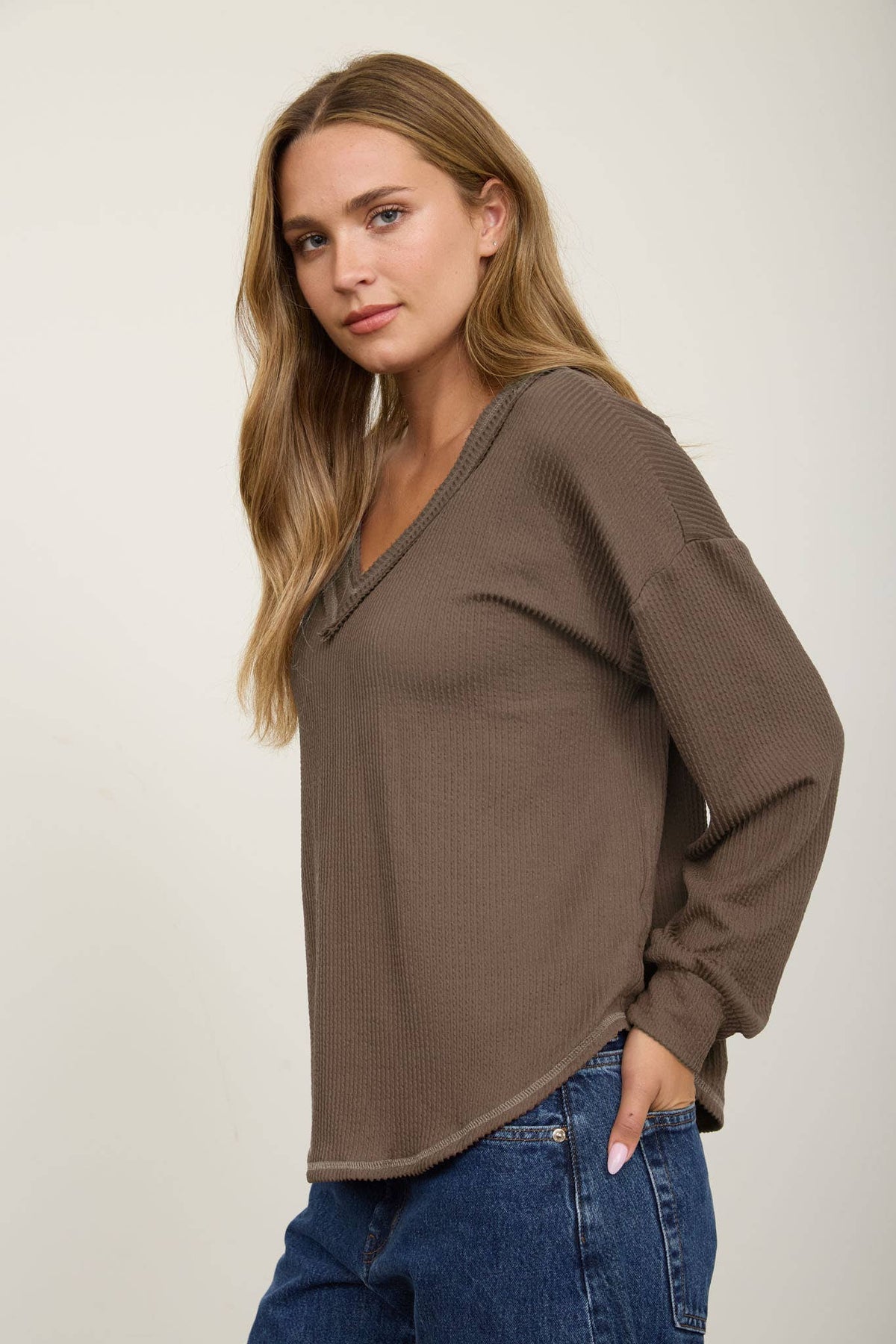 Amberly textured top