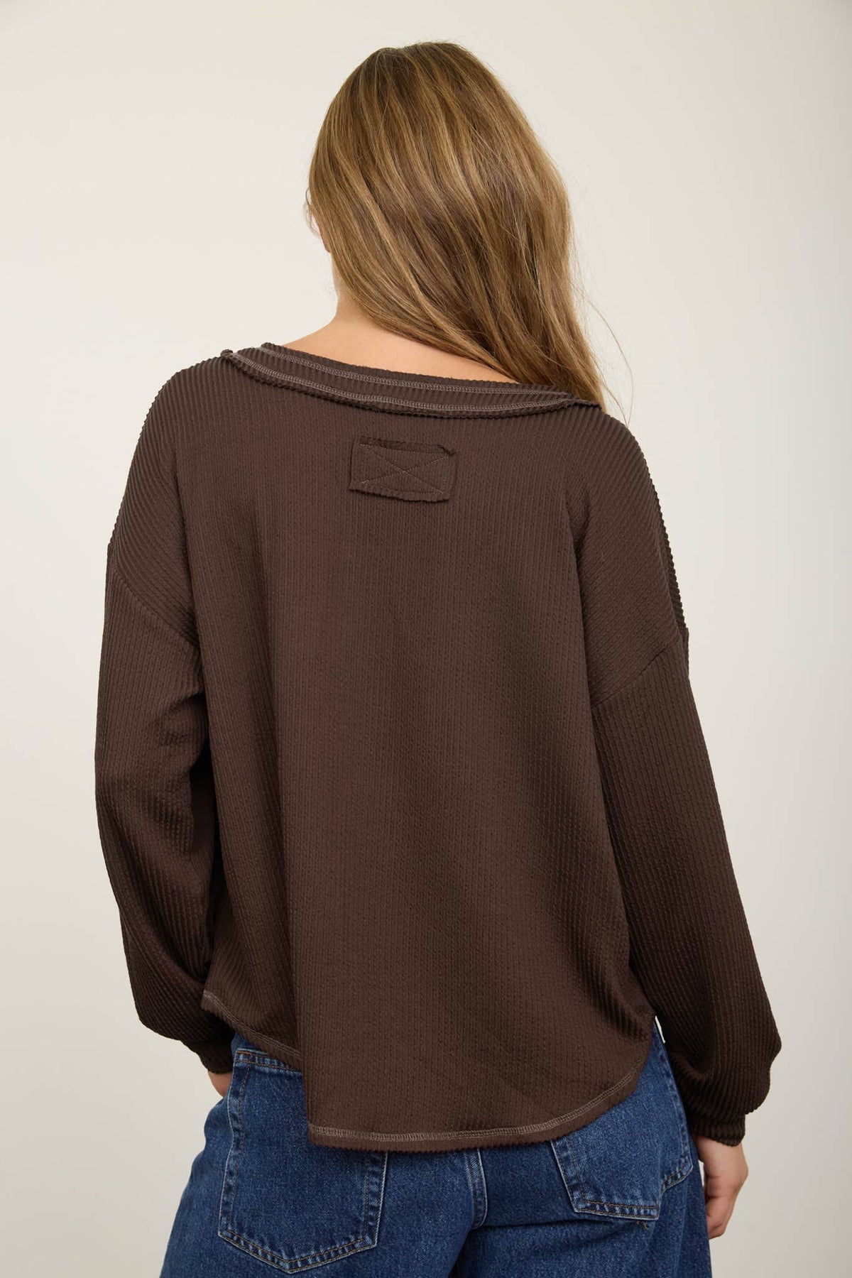 Amberly textured top