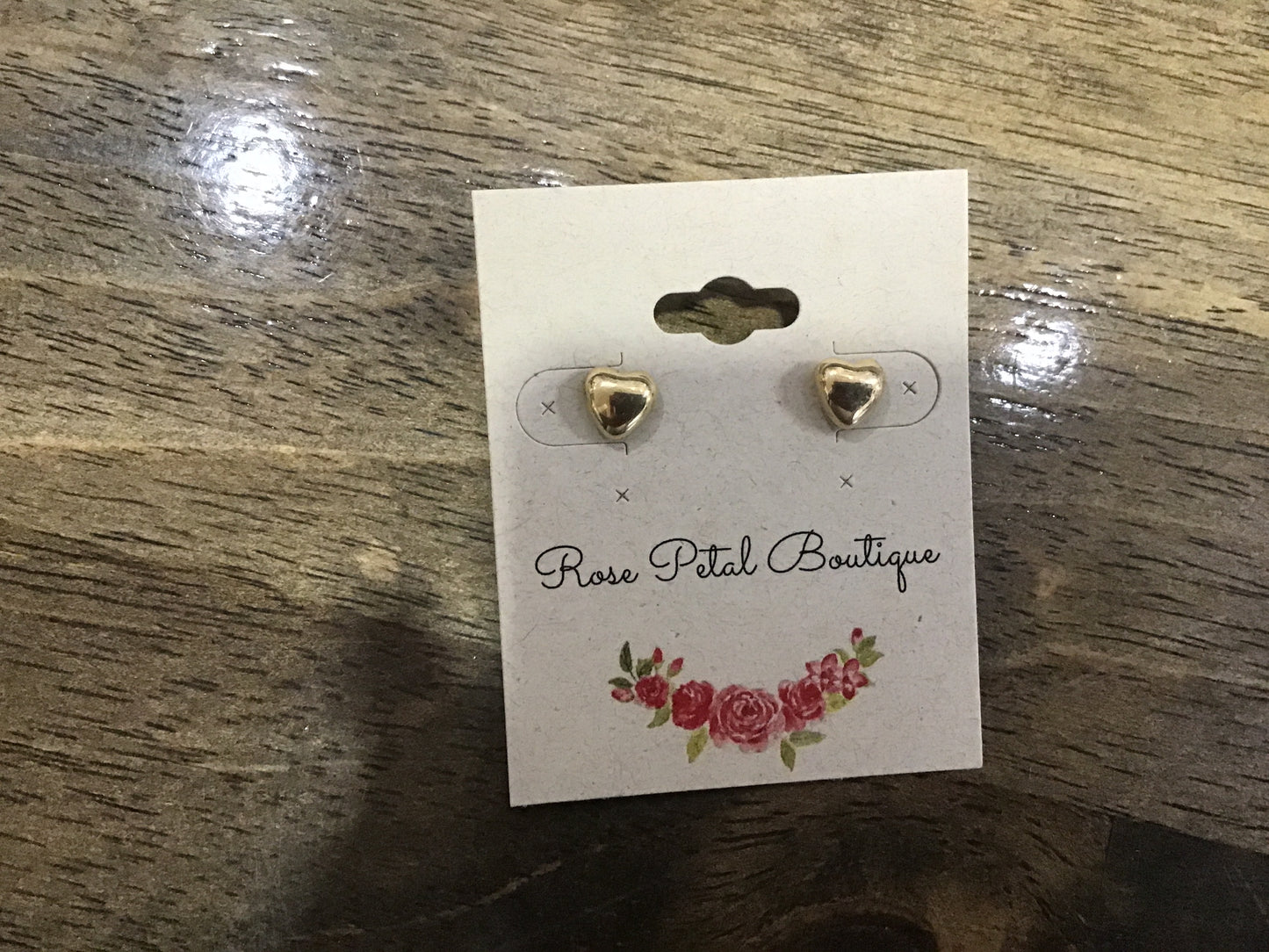 Simple Gold Earrings