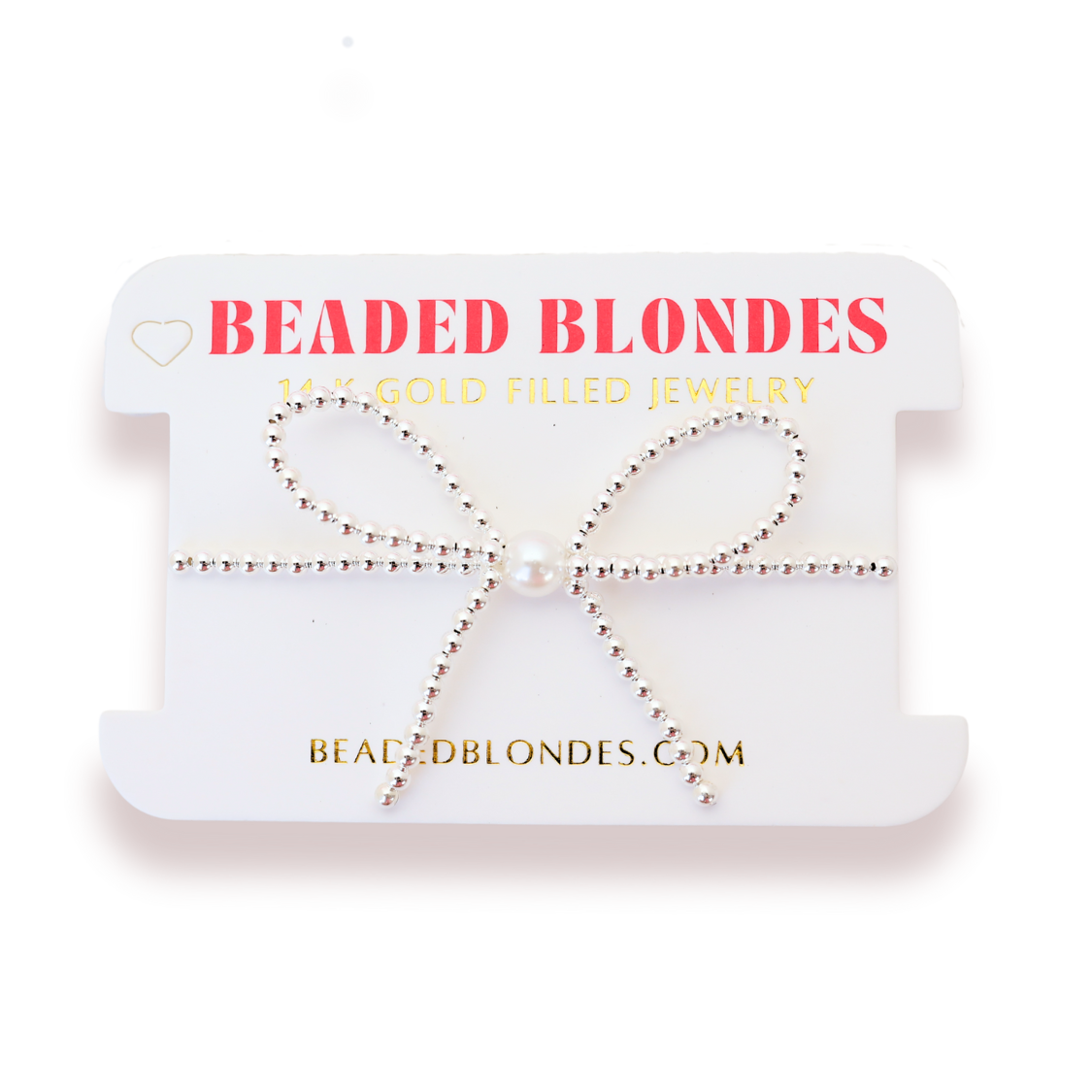 Silver Bow Bracelet