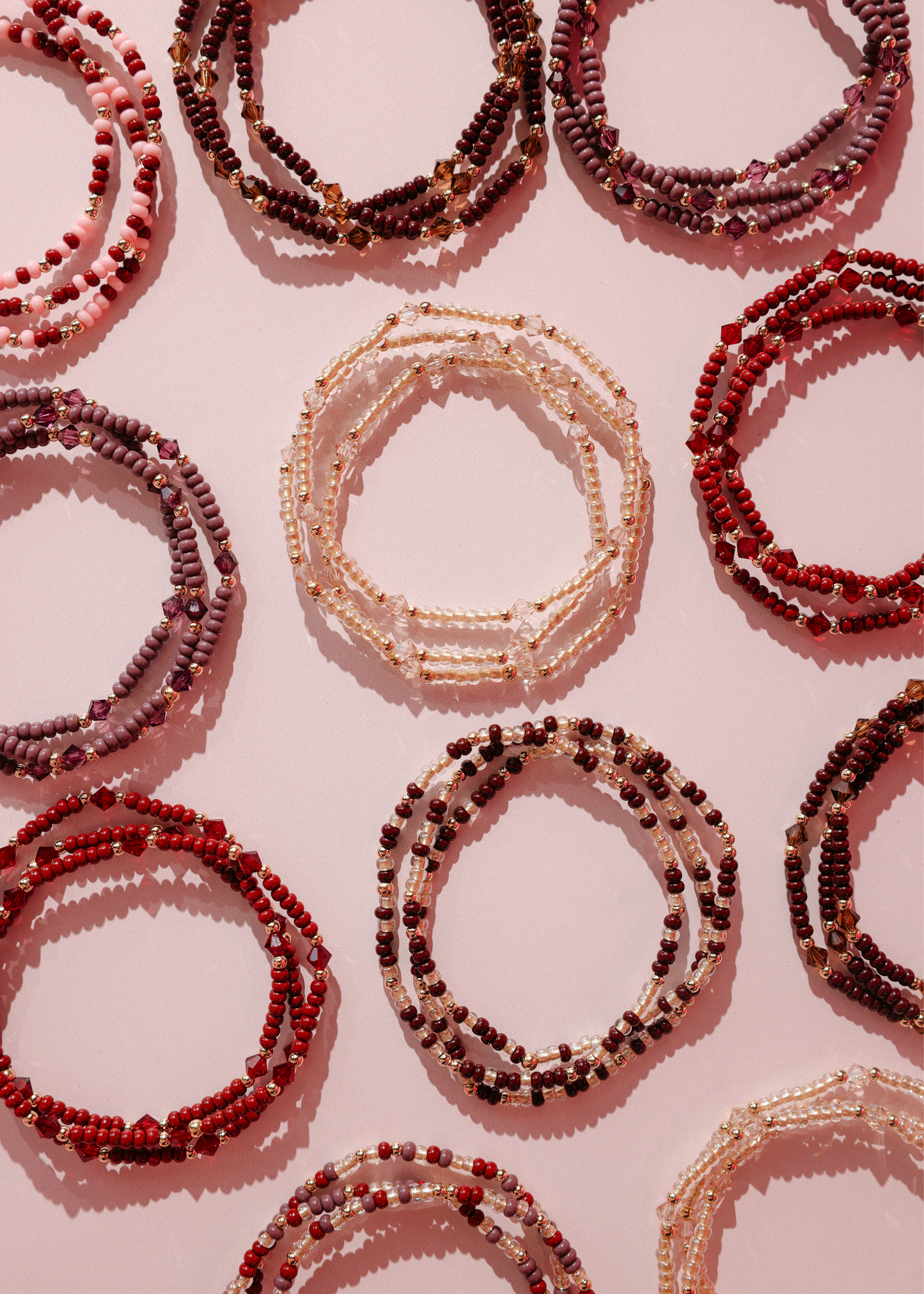 Eleanor Bracelet in Burgundy