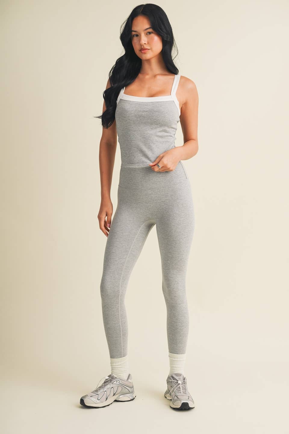 Contrast Block Tank Top