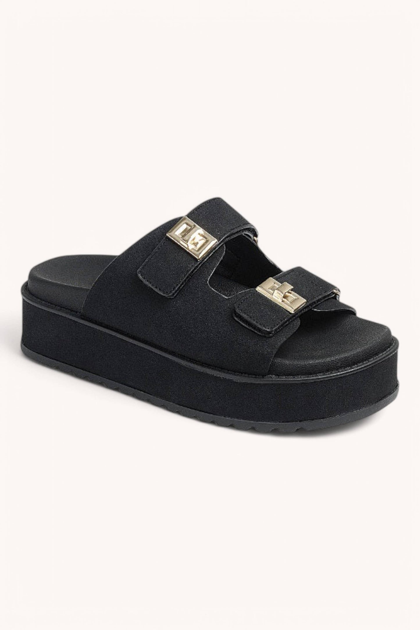 CHUNKY PLATFORM DOUBLE STRAP SANDAL