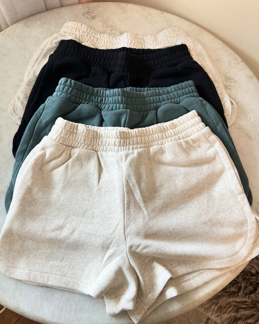 comfy girl sweat shorts