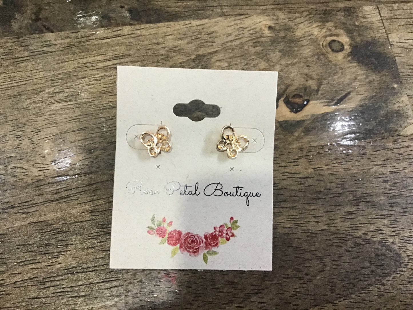 Simple Gold Earrings