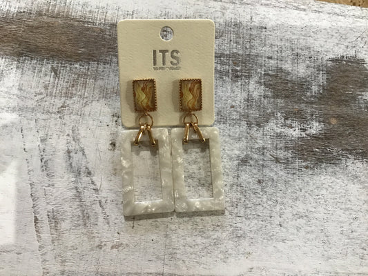 Square Acrylic Earrings
