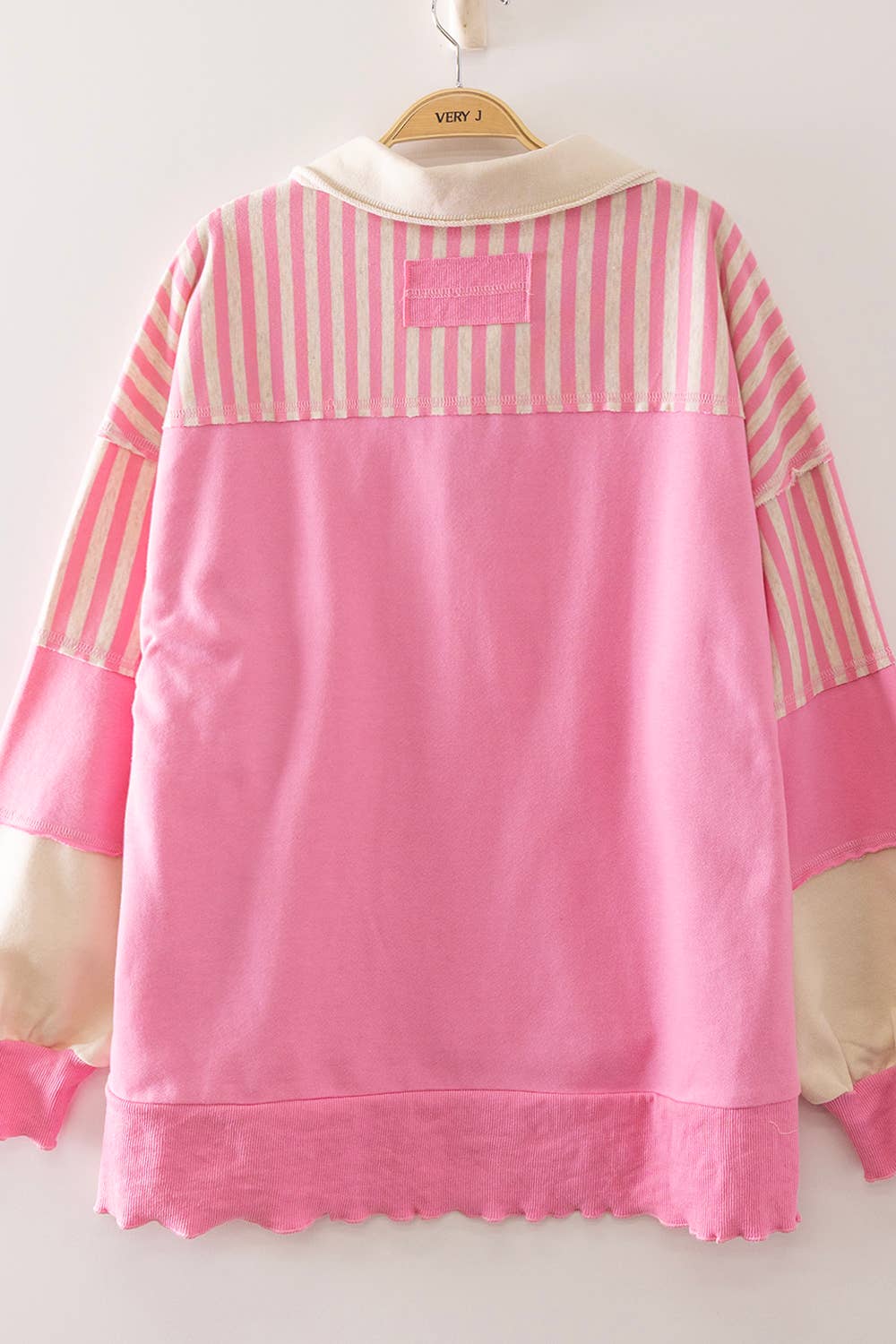 Vintage Stripe Rugby Sweatshirt
