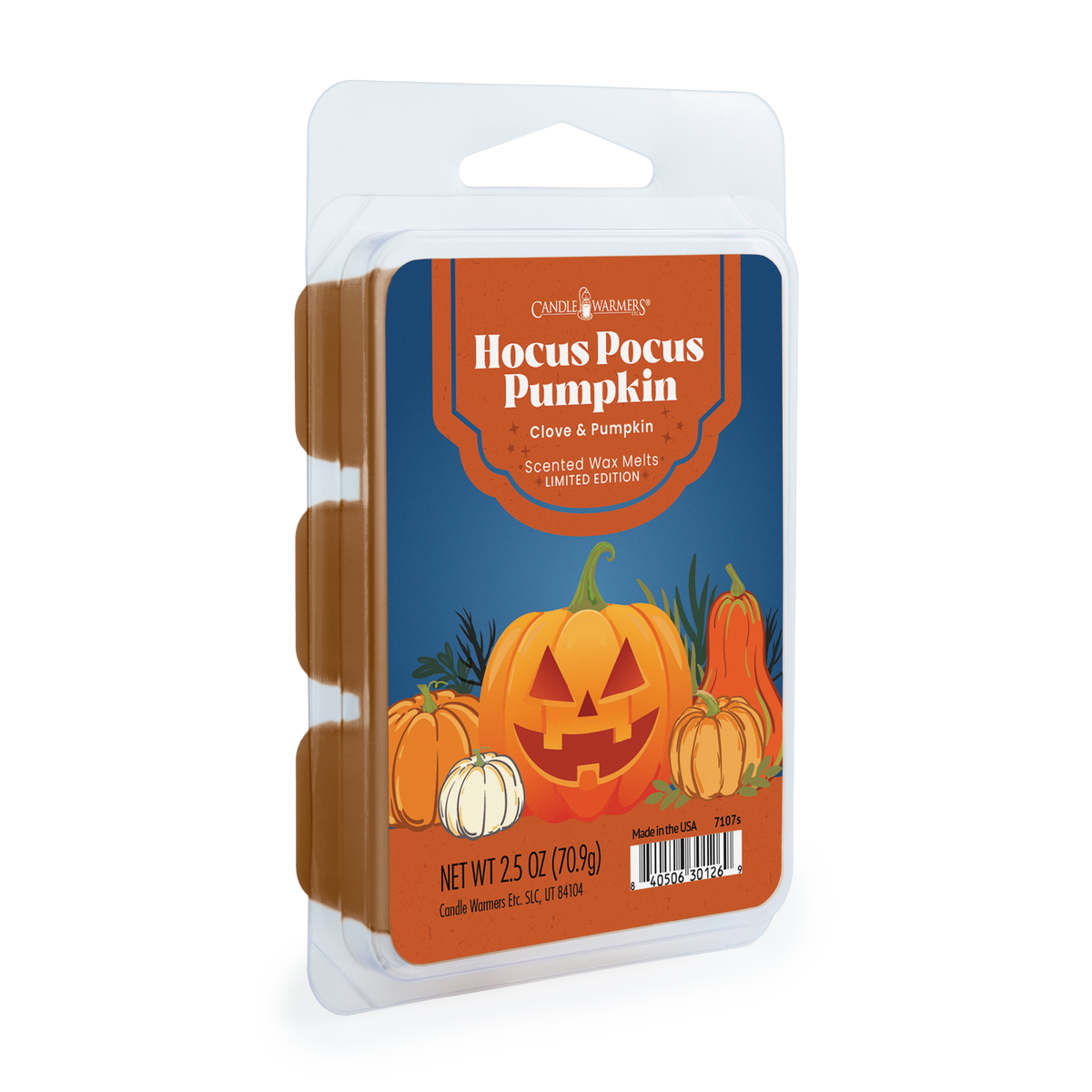 Hocus Pocus Pumpkin 2.5 oz Wax Melt