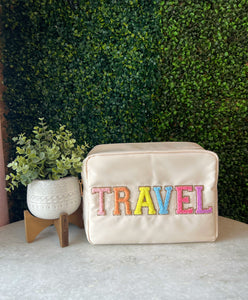 Travel Nylon Cosmetic Bag