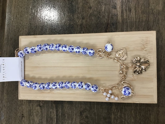 Charm Blue Necklace