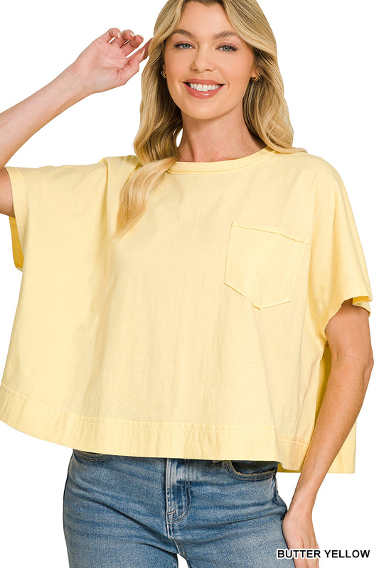 Oversized boxy top