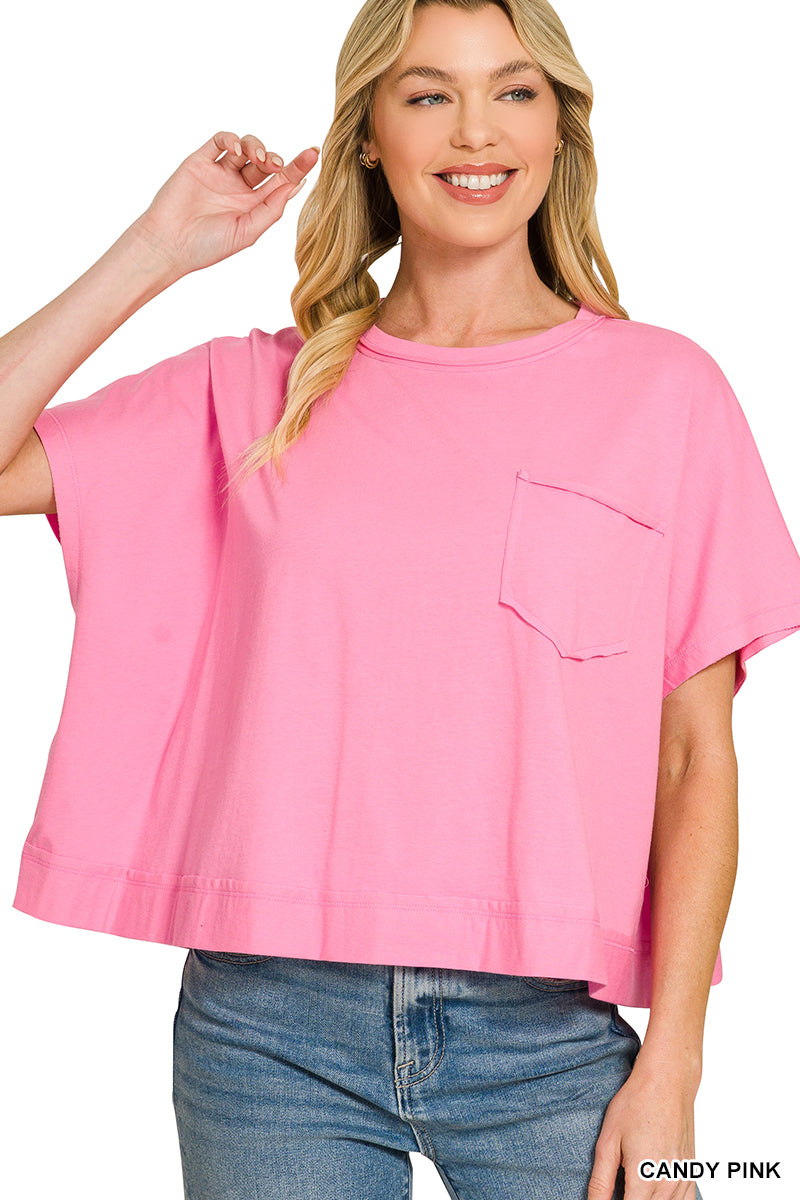 Oversized boxy top