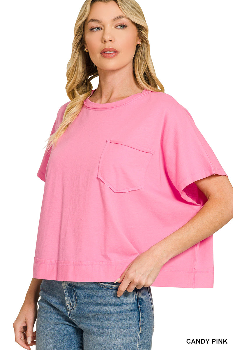 Oversized boxy top