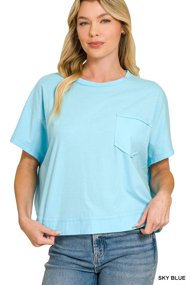 Oversized boxy top