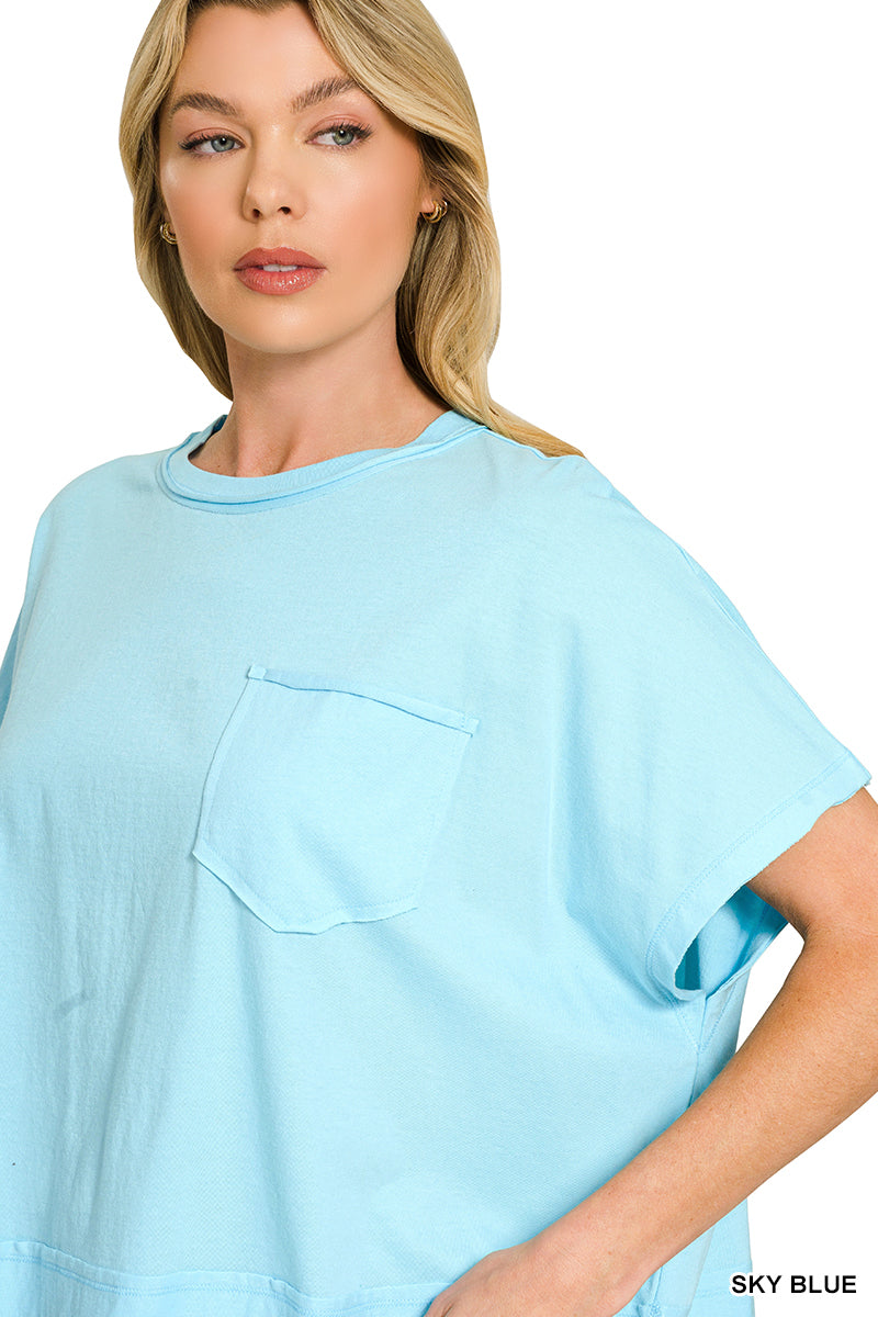 Oversized boxy top