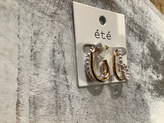 Mel Pearl Earrings