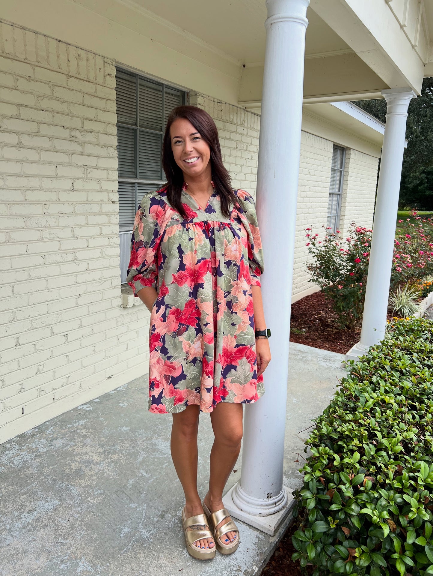 Easy Street Babydoll Dress
