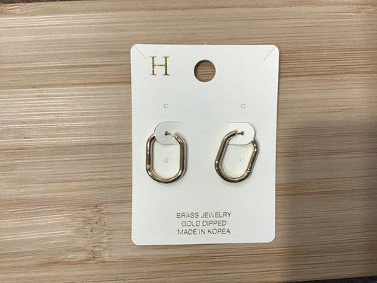 Oval Shape Hoops