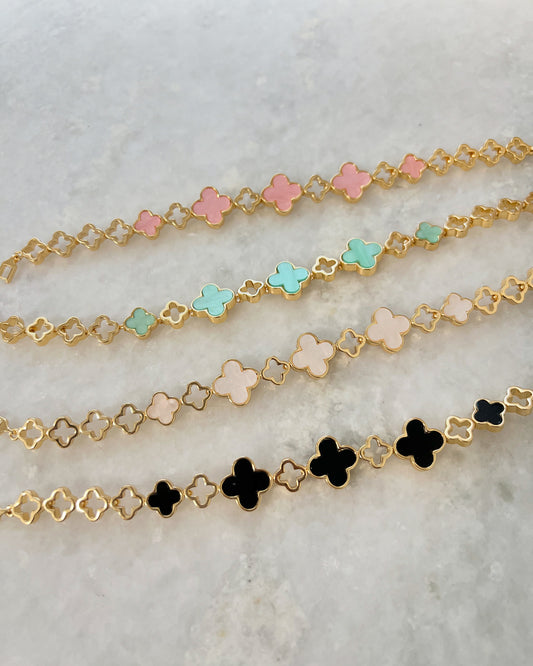 Spring Clover Bracelet