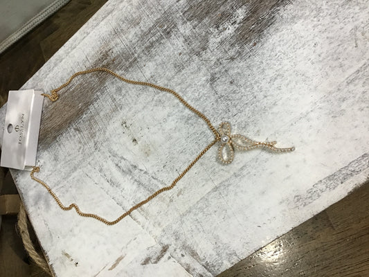 Bow Girly Necklace