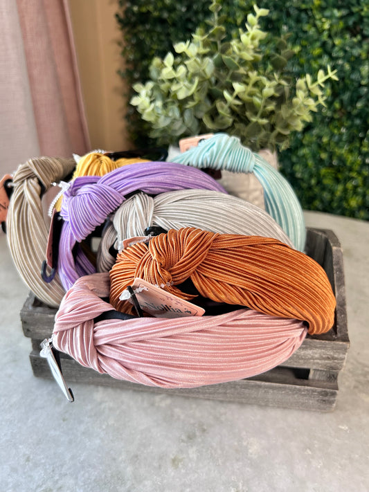 Ribbed headbands