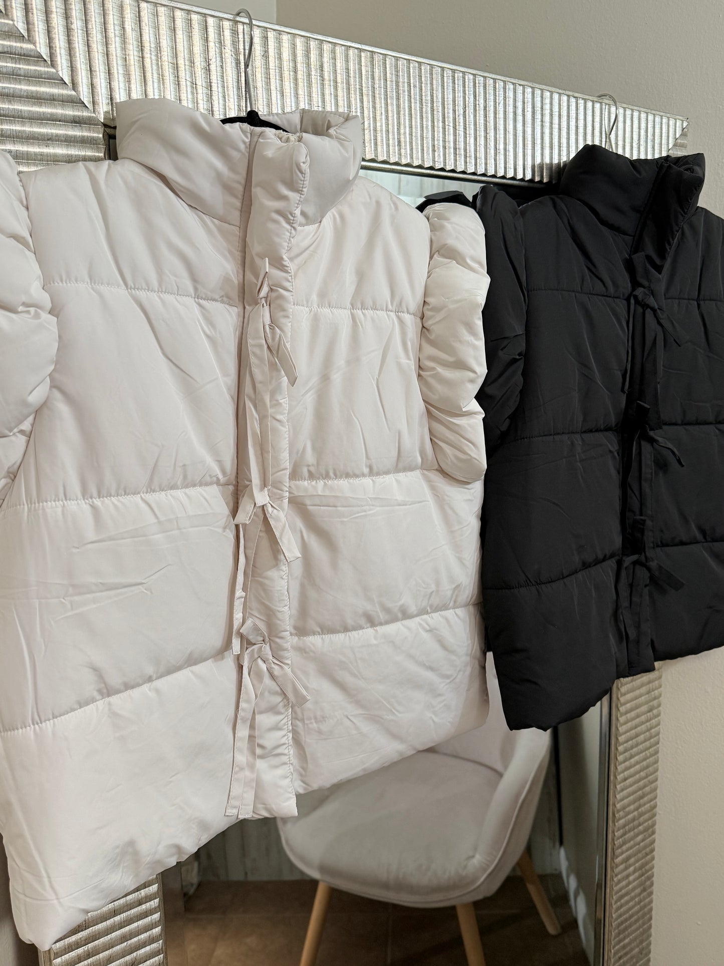 Flutter Bow Puffer Vest