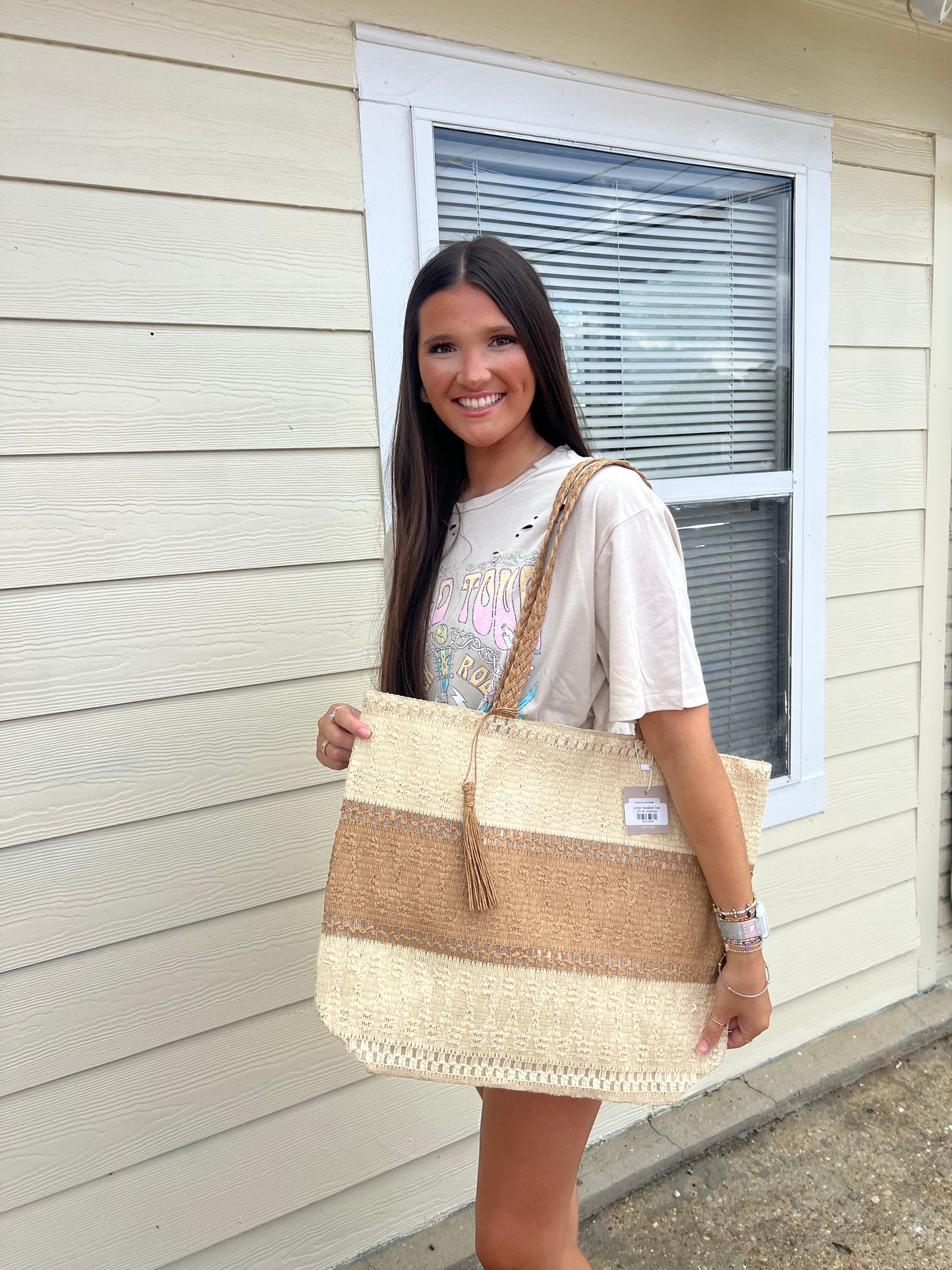 Large Vacation Tote
