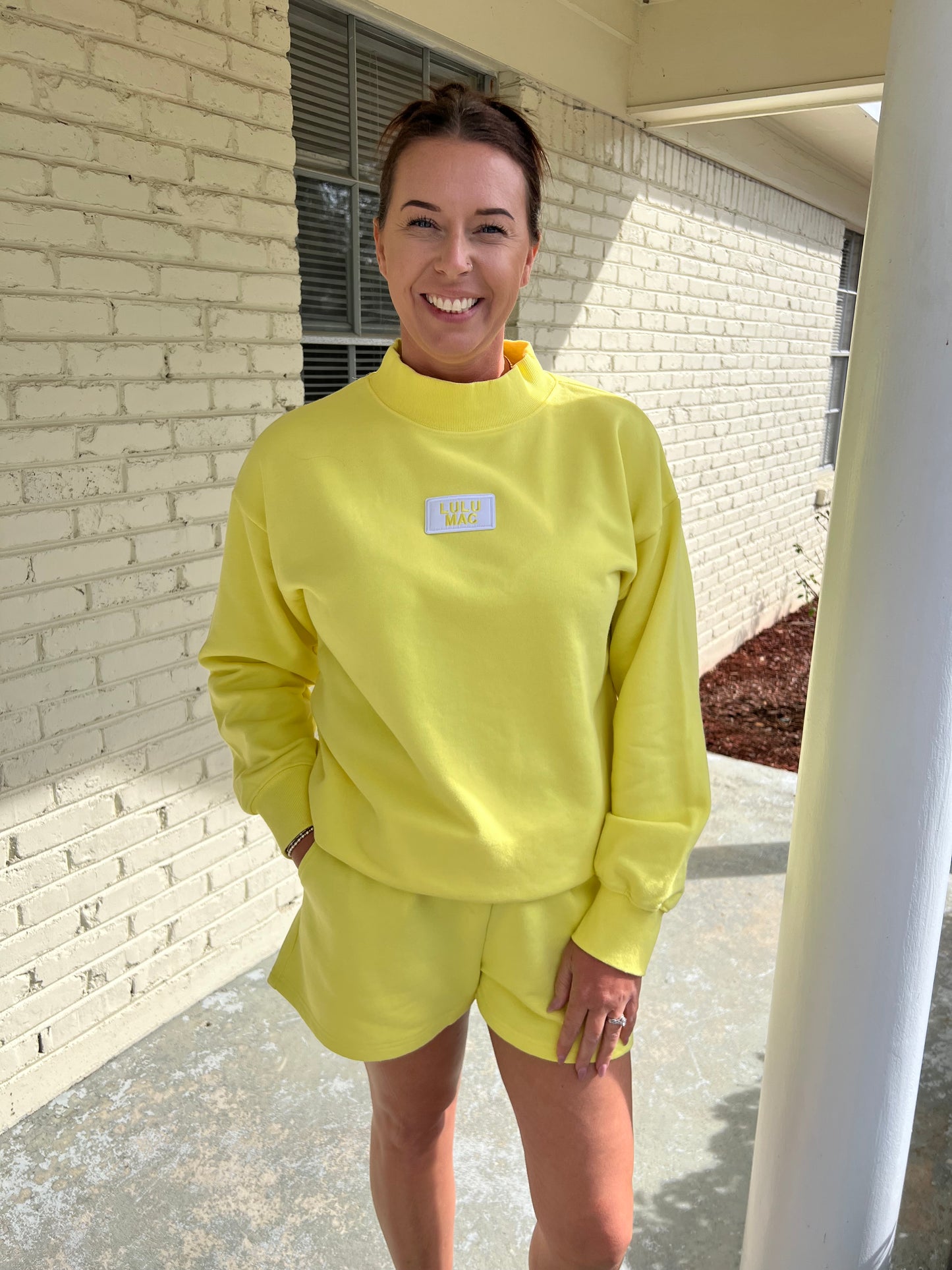 LULU MAC Terry Cloth Shorts