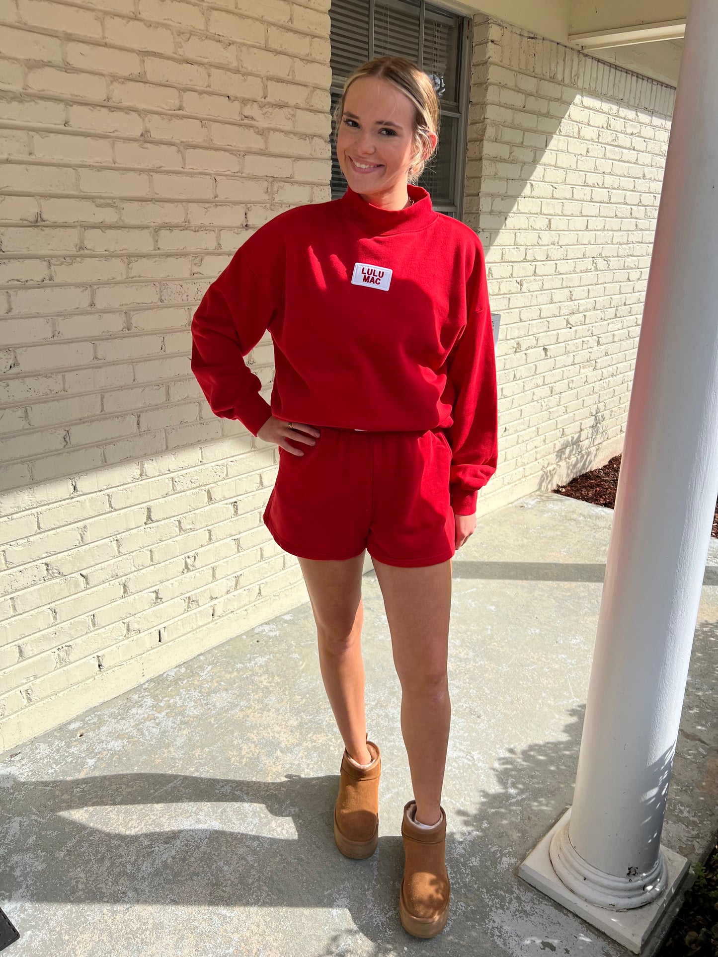 LULU MAC Terry Cloth Shorts