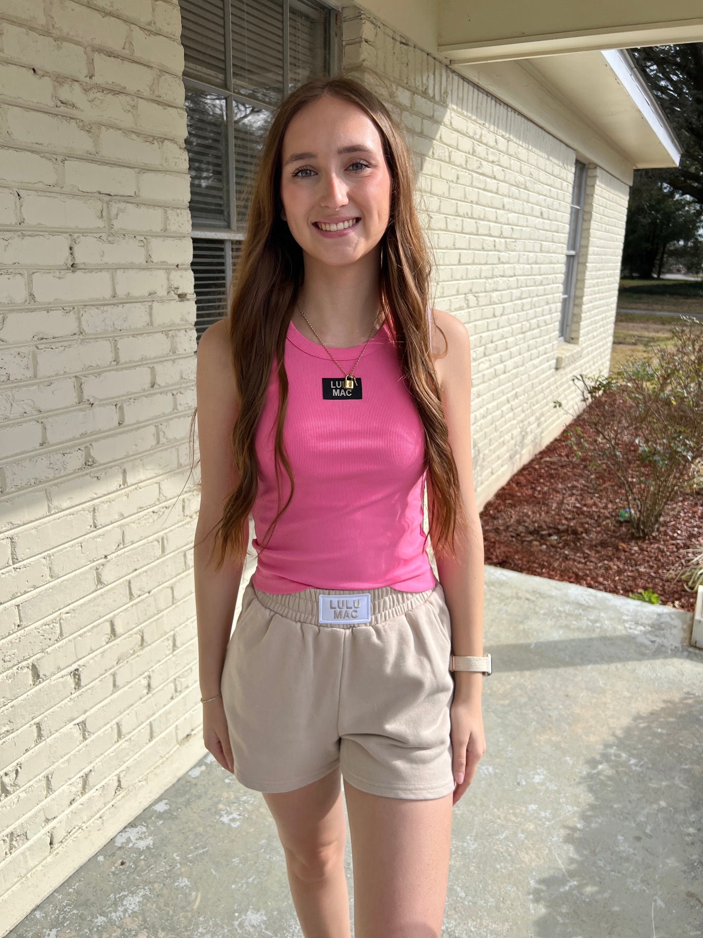 LULU MAC Terry Cloth Shorts