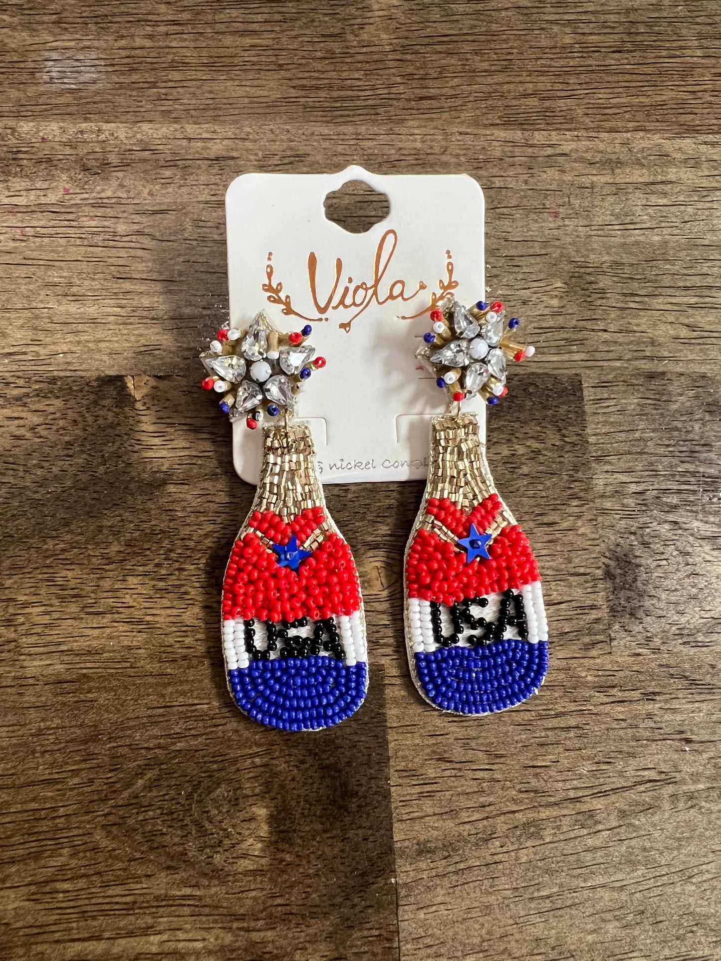 USA earrings