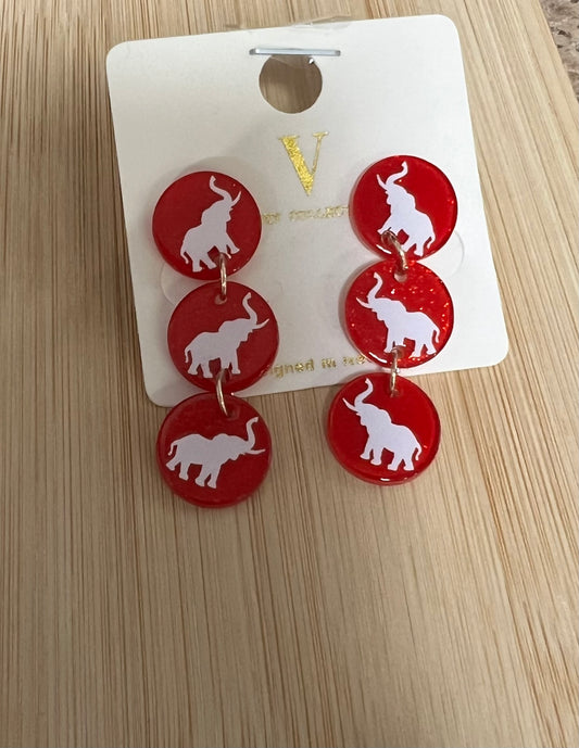Triple Layer Earring