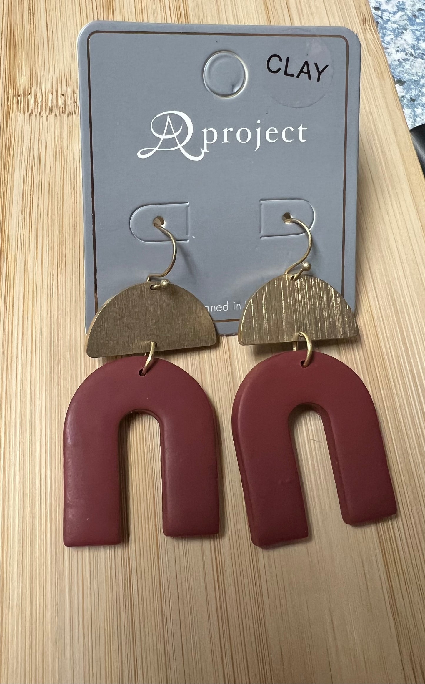 Clay Arch Earring