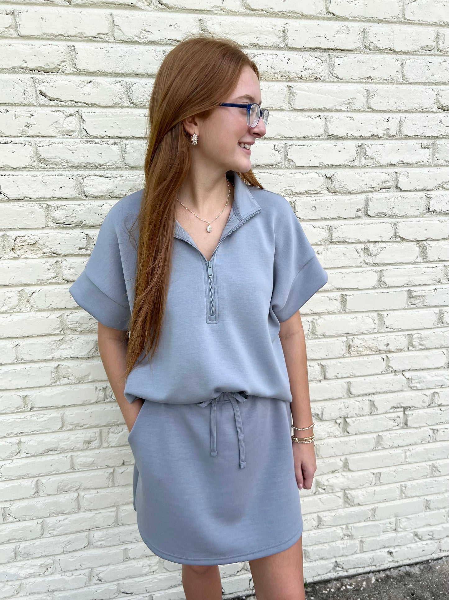 Mazie Quarter Zip Top