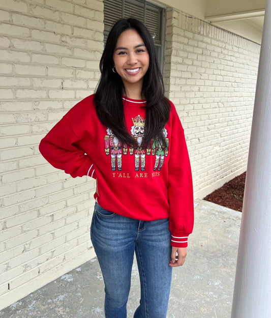 Simply Southern Holiday Nutcracker Sweatshirt