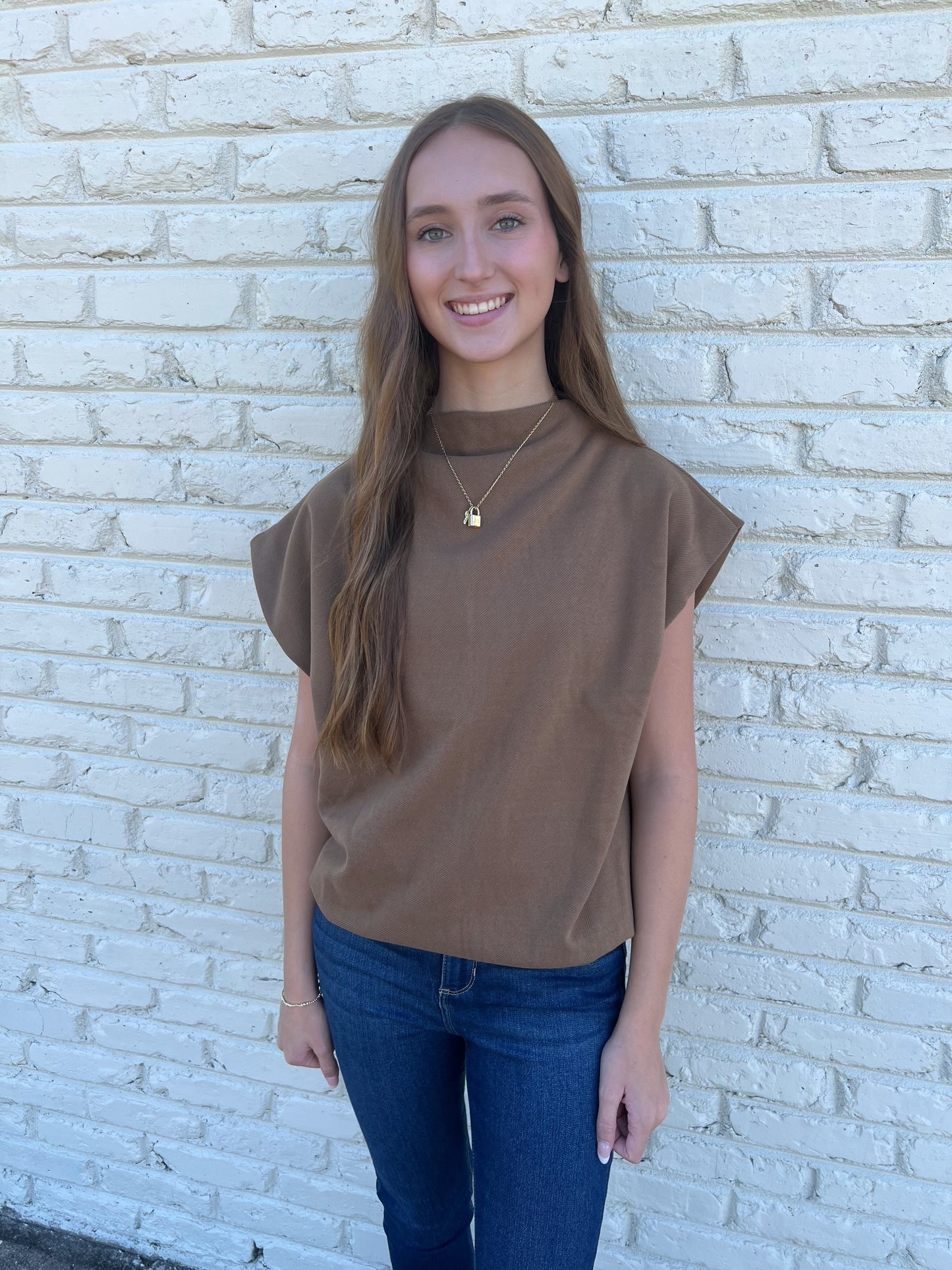 Glamour Sleeveless Top