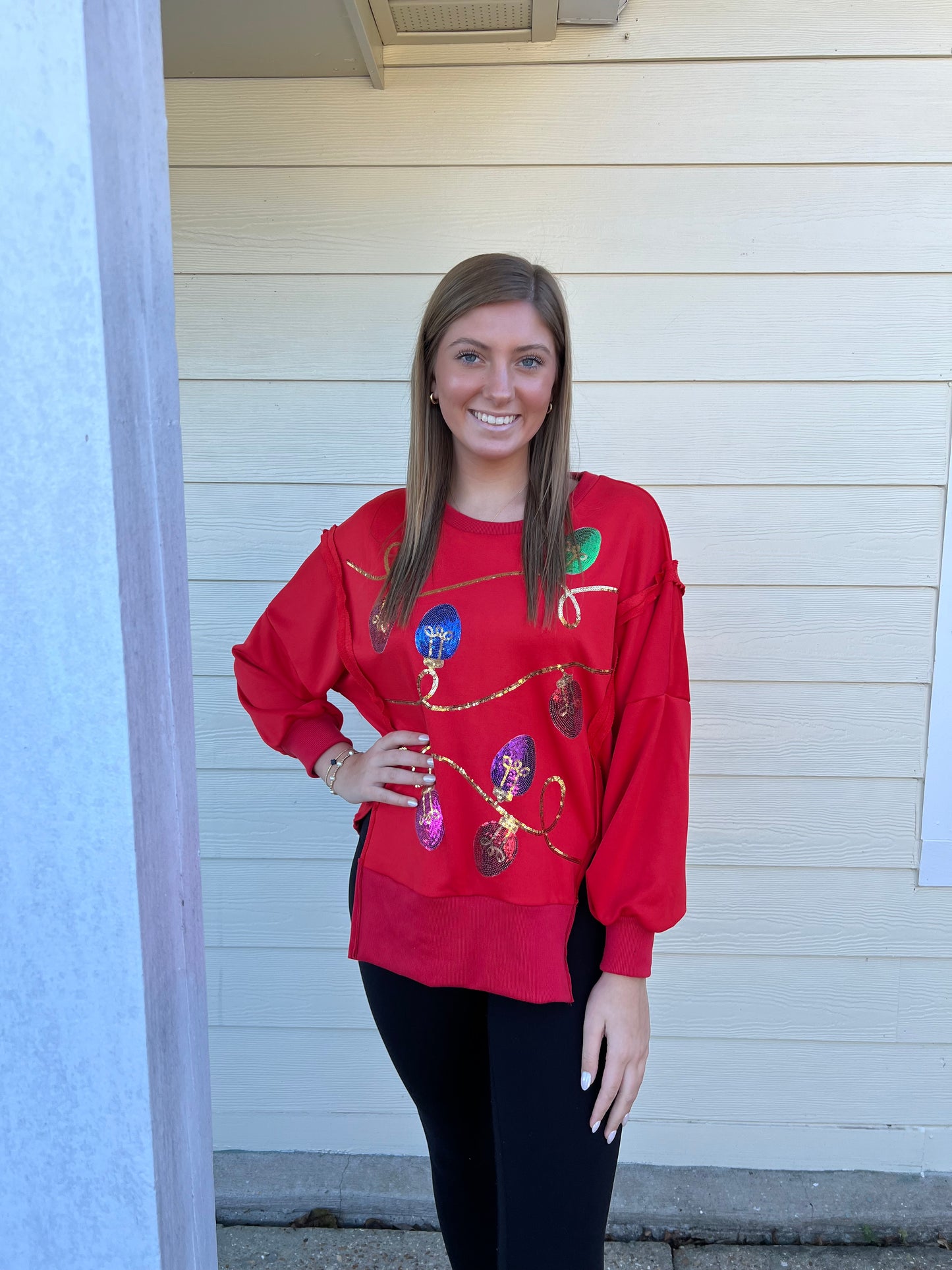 Christmas Lights Sweatshirt