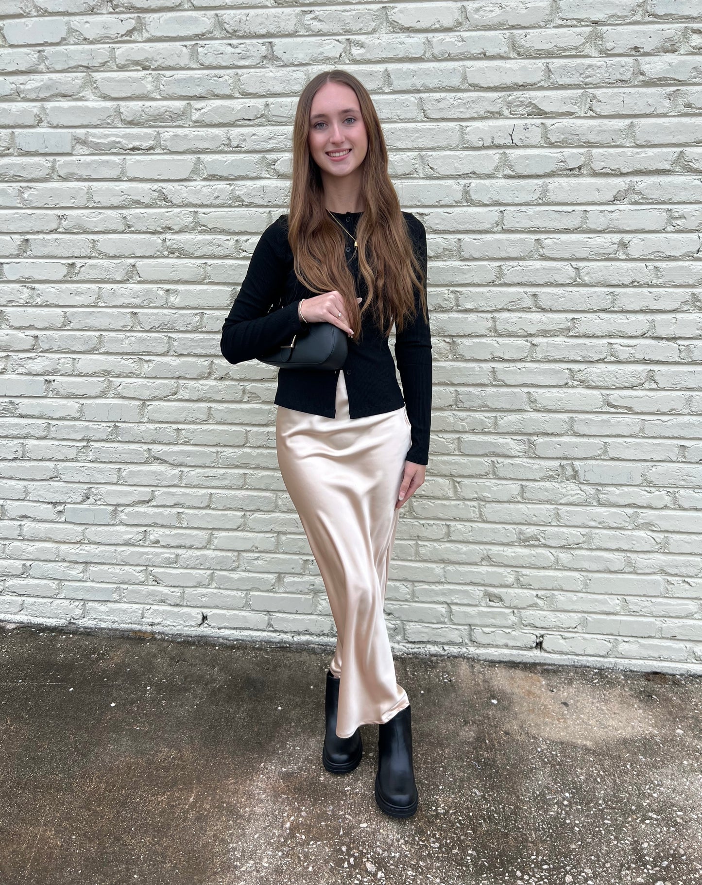 Satin Satire Skirt