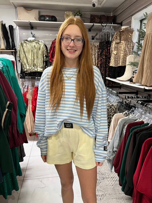LULU MAC striped long sleeve