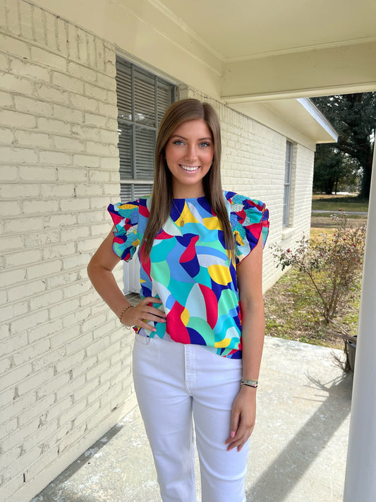 Spring Is In The Air Blouse