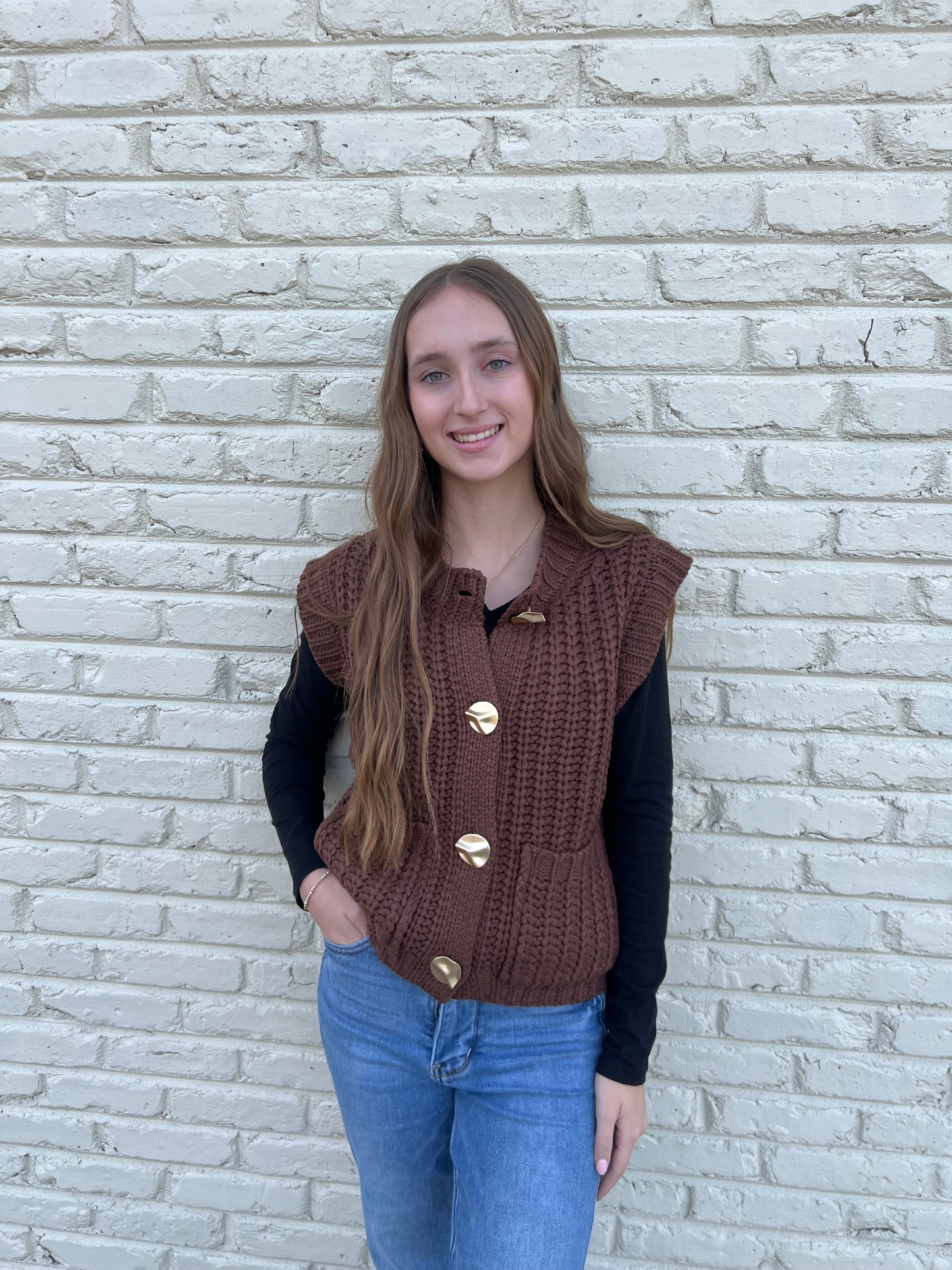 Not your basic knit vest