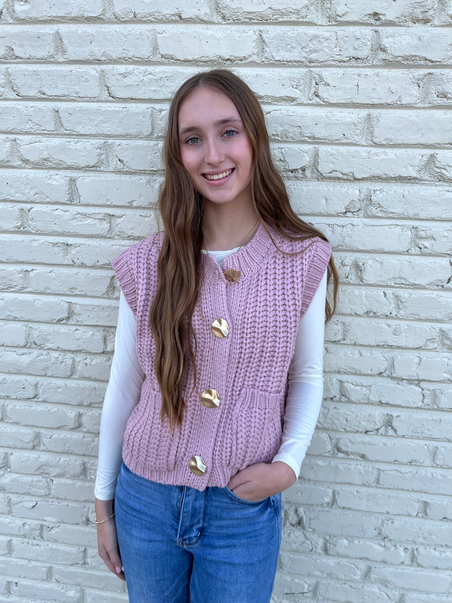 Not your basic knit vest