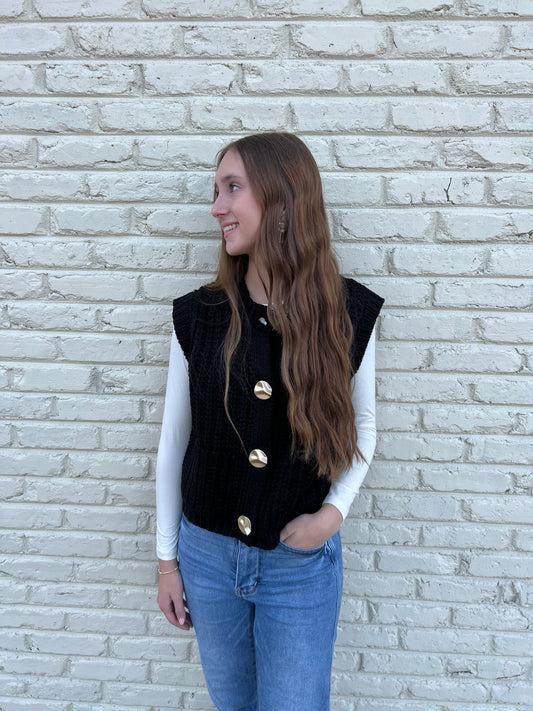 Not your basic knit vest